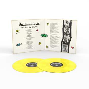 2LP The Lemonheads: Car Button Cloth (limited Indie Edition) (deluxe Expanded Clothbound Yellow Vinyl)