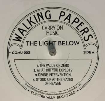 2LP Walking Papers: The Light Below CLR
