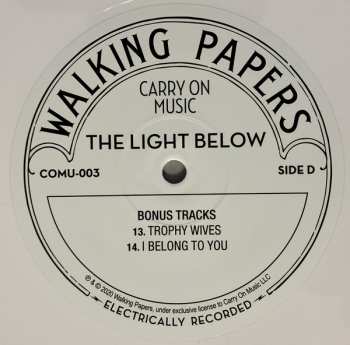 2LP Walking Papers: The Light Below CLR