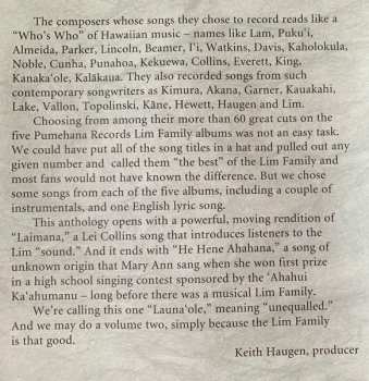 CD The Lim Family: Launaʻole