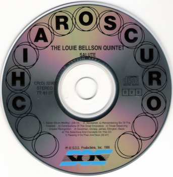 2CD The Louie Bellson Quintet: S*A*L*U*T*E