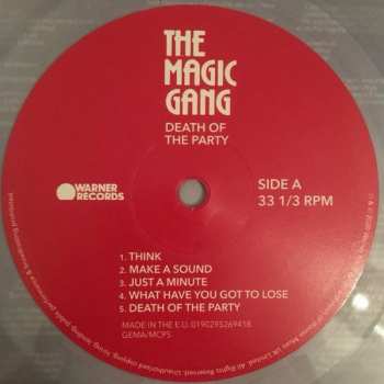 LP The Magic Gang: Death Of The Party LTD | CLR
