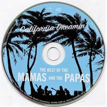 CD The Mamas & The Papas: California Dreamin' - The Best Of The Mamas And The Papas