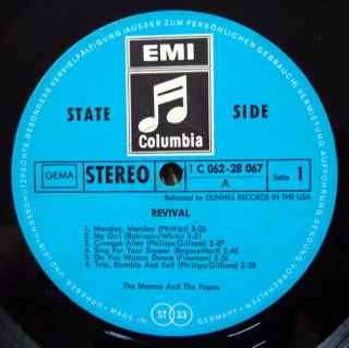 LP The Mamas & The Papas: Revival