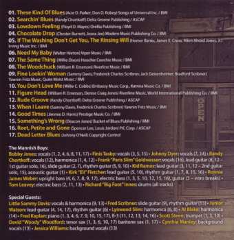 CD The Mannish Boys: Lowdown Feelin'