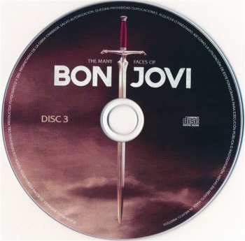 3CD Various: The Many Faces Of Bon Jovi DIGI
