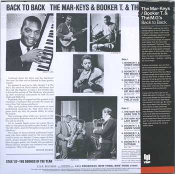 LP Booker T & The MG's: Back To Back