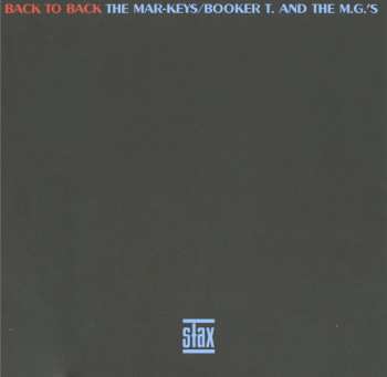 LP Booker T & The MG's: Back To Back