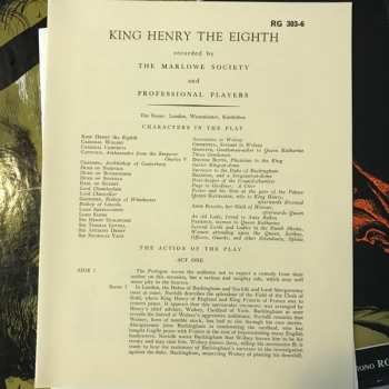 4LP/Box Set The Marlowe Dramatic Society And Professional Players: Henry VIII