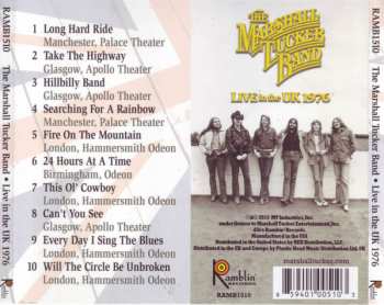 CD The Marshall Tucker Band: Live In The Uk 1976