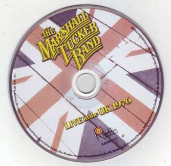 CD The Marshall Tucker Band: Live In The Uk 1976