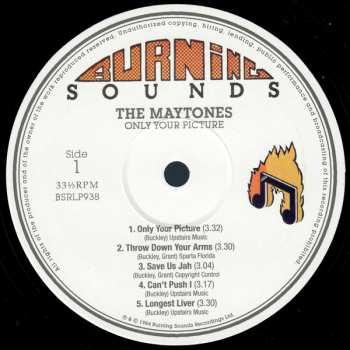 2LP The Maytones: Only Your Picture PIC