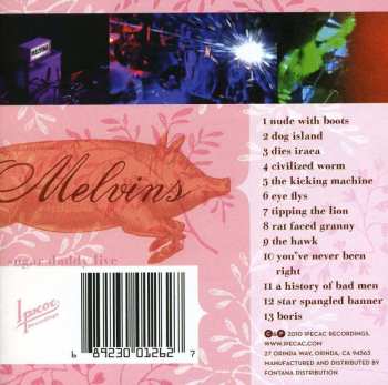 CD Melvins: Sugar Daddy Live