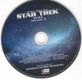 CD The Meridian Studio Orchestra: Music from the Star Trek Saga Volume 2 LTD
