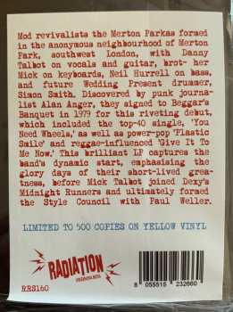 LP The Merton Parkas: Face In The Crowd  CLR