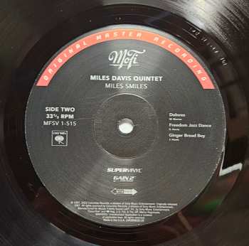 LP The Miles Davis Quintet: Miles Smiles NUM | LTD