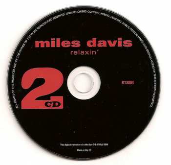 3CD/Box Set The Miles Davis Quintet: Workin, Relaxin', Steamin'