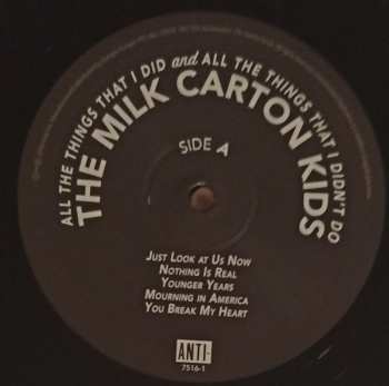2LP The Milk Carton Kids: All The Things That I Did And All The Things That I Didn't Do