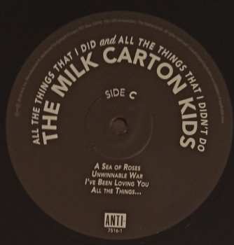2LP The Milk Carton Kids: All The Things That I Did And All The Things That I Didn't Do