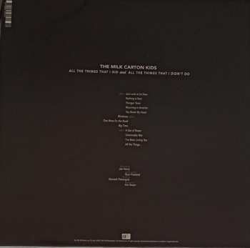 2LP The Milk Carton Kids: All The Things That I Did And All The Things That I Didn't Do