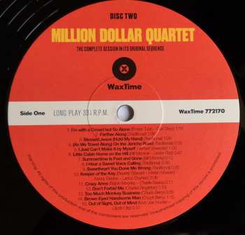 2LP The Million Dollar Quartet: Million Dollar Quartet LTD