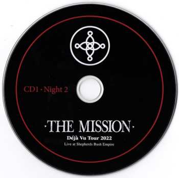 4CD The Mission: Déjà Vu Tour 2022 - Live At Shepherds Bush Empire DLX | LTD
