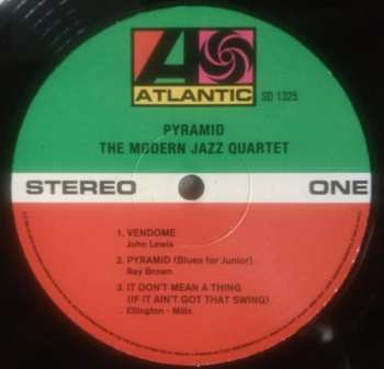LP The Modern Jazz Quartet: Pyramid