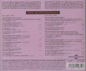2CD The Modern Jazz Quartet: The Quintessence, New York / Stockholm / Lennox, 1952-1960