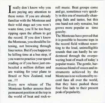 CD The Montesas: Midnight Beat