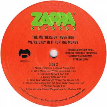 LP The Mothers: We're Only In It For The Money