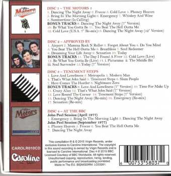4CD/Box Set The Motors: The Virgin Years