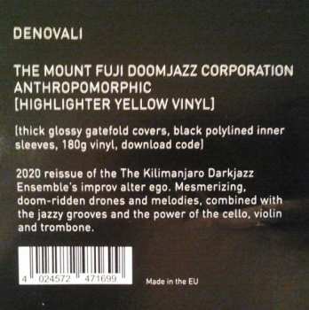 2LP The Mount Fuji Doomjazz Corporation: Anthropomorphic LTD | CLR