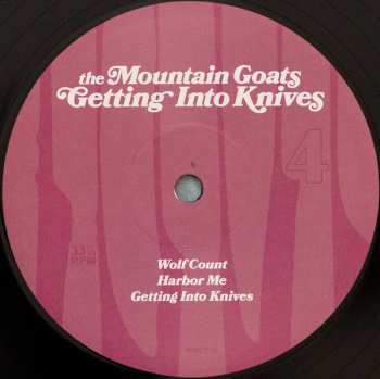2LP The Mountain Goats: Getting Into Knives