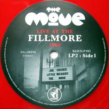2LP The Move: Live At The Fillmore 1969 CLR