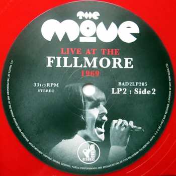 2LP The Move: Live At The Fillmore 1969 CLR