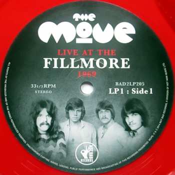 2LP The Move: Live At The Fillmore 1969 CLR