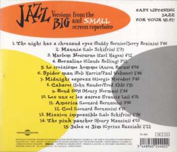 CD The Movies Swingers: Jazz Versions From The Big And Small Screen Repertoire