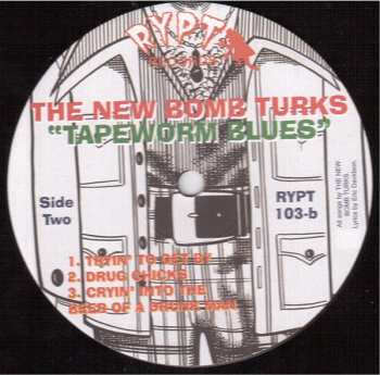 SP The New Bomb Turks: Tapeworm Blues: The 1992 Demos