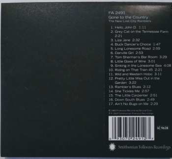 CD The New Lost City Ramblers: Gone To The Country