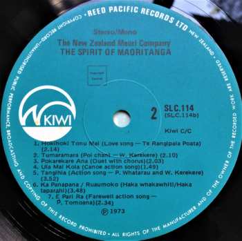 LP The New Zealand Maori Company: The Spirit Of Maoritanga