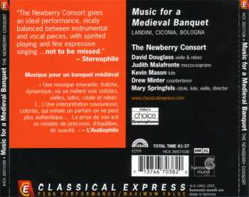 CD Drew Minter: Music For A Medieval Banquet