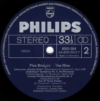 LP The Nice: Five Bridges