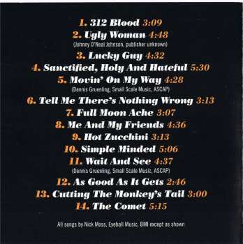 CD Nick Moss Band: Lucky Guy!