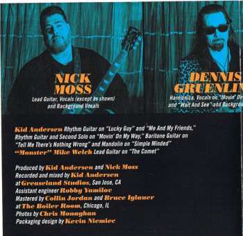 CD Nick Moss Band: Lucky Guy!
