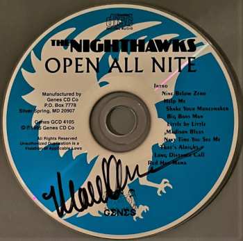 CD The Nighthawks: Open All Nite
