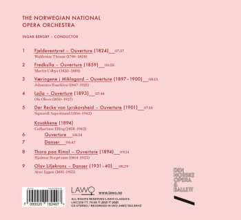 CD Den Norske Operas Orkester: Norwegian Opera Overtures 