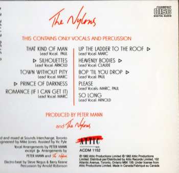 CD The Nylons: One Size Fits All