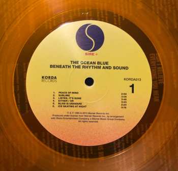 LP The Ocean Blue: Beneath The Rhythm And Sound LTD | CLR