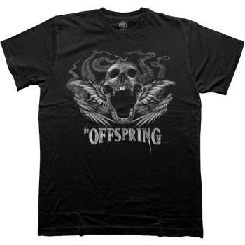 Merch The Offspring: T-shirt Feathered Winged Skull