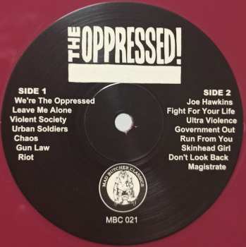 LP The Oppressed: Oi! Oi! Music! CLR | LTD